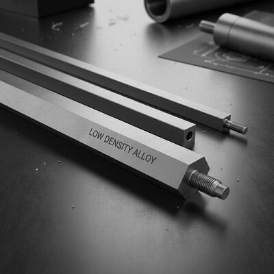 Op maat gemaakte magnesiumlegering staven met een lage dichtheid, ideaal voor lichtgewicht mechanische onderdelen en structurele toepassingen