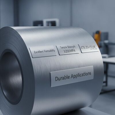 Uitstekende vormbaarheid Magnesiumlegeringsplaat met een treksterkte van ≥ 200 MPa en een koëfficiënt van thermische uitbreiding van 25 × 10-6 K voor duurzame toepassingen